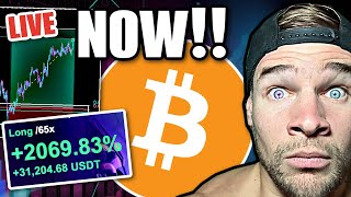 LIVE TRADING | Bitcoin & Altcoins | Targets & Analysis (THIS IS JUST THE BEGINNING)