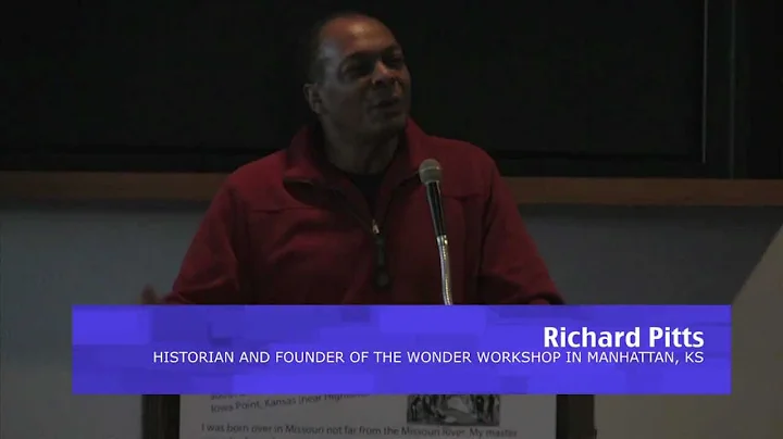 Richard Pitts lecture about the Kansas Underground...