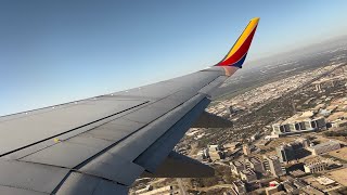 4K | Southwest Airlines Boeing 737-700 (N410WN) Sunny Morning Dallas Love Field Takeoff