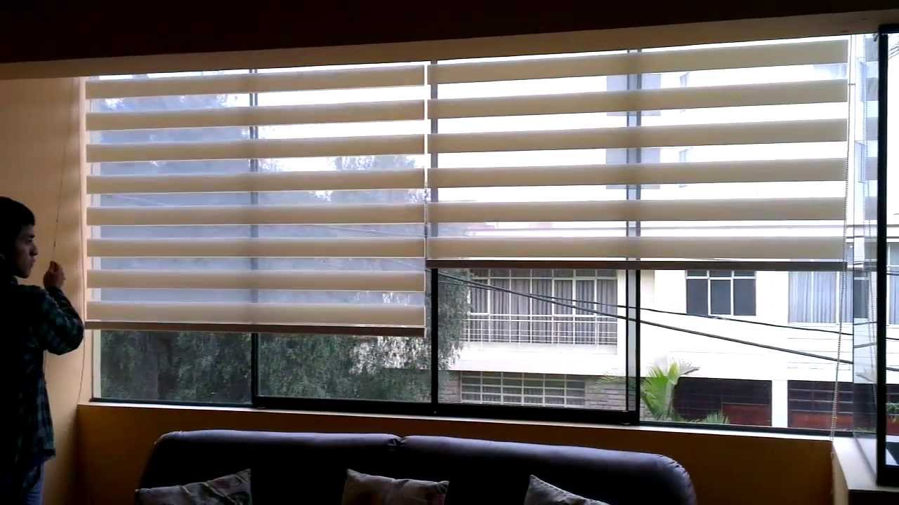 Ventanas de aluminio con persiana