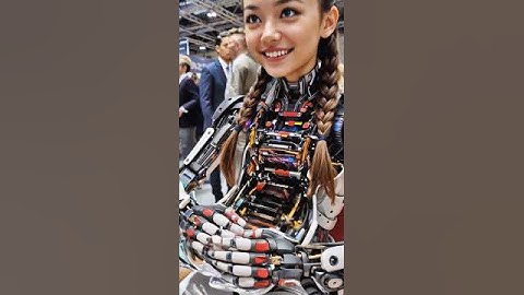 🔆 Part 2 - Humanoid Robot 2025 shows,  Reveals Inside her Suit Live event #irc #shorts