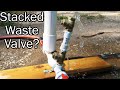 Ram Pump Stacked Waste Valves vs Normal Valve