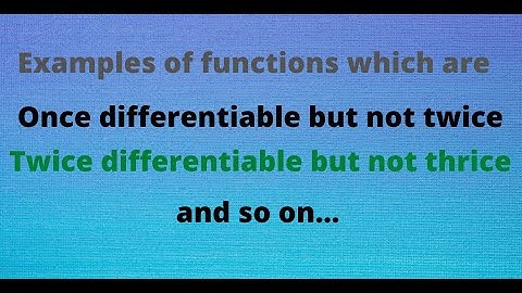 Math Interview Question # 5: Sequence of functions which are differentiable but not differentiable.
