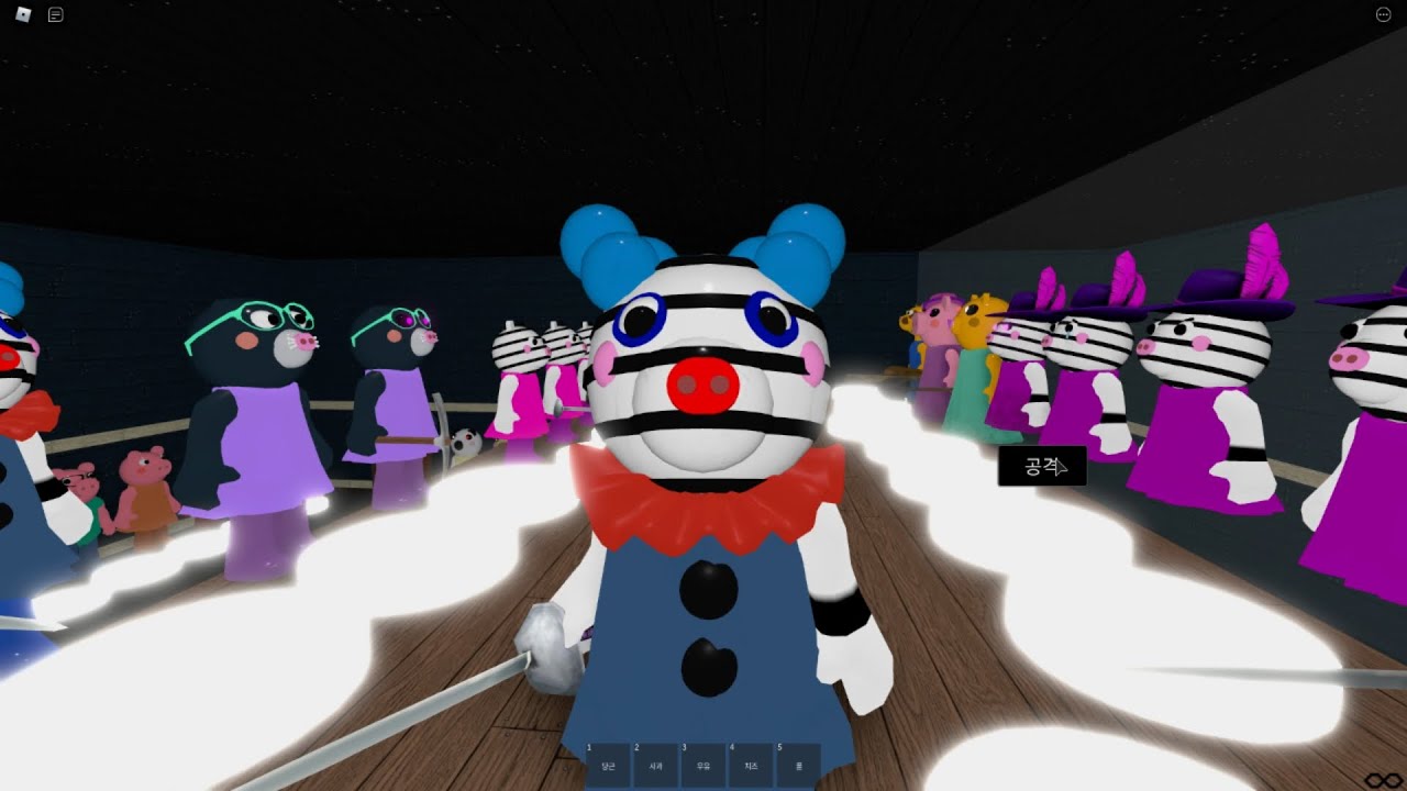 Piggy Roleplay ALL JUMPSCARES IN A NUTSHELL