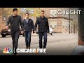 Severide, Casey and Herrmann Work Together - Chicago Fire