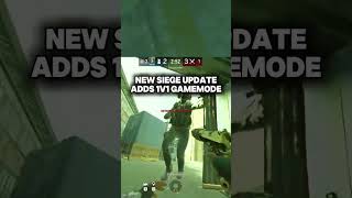 New siege update adds 1v1 gamemode #rainbowsixsiege #R6s #siege
