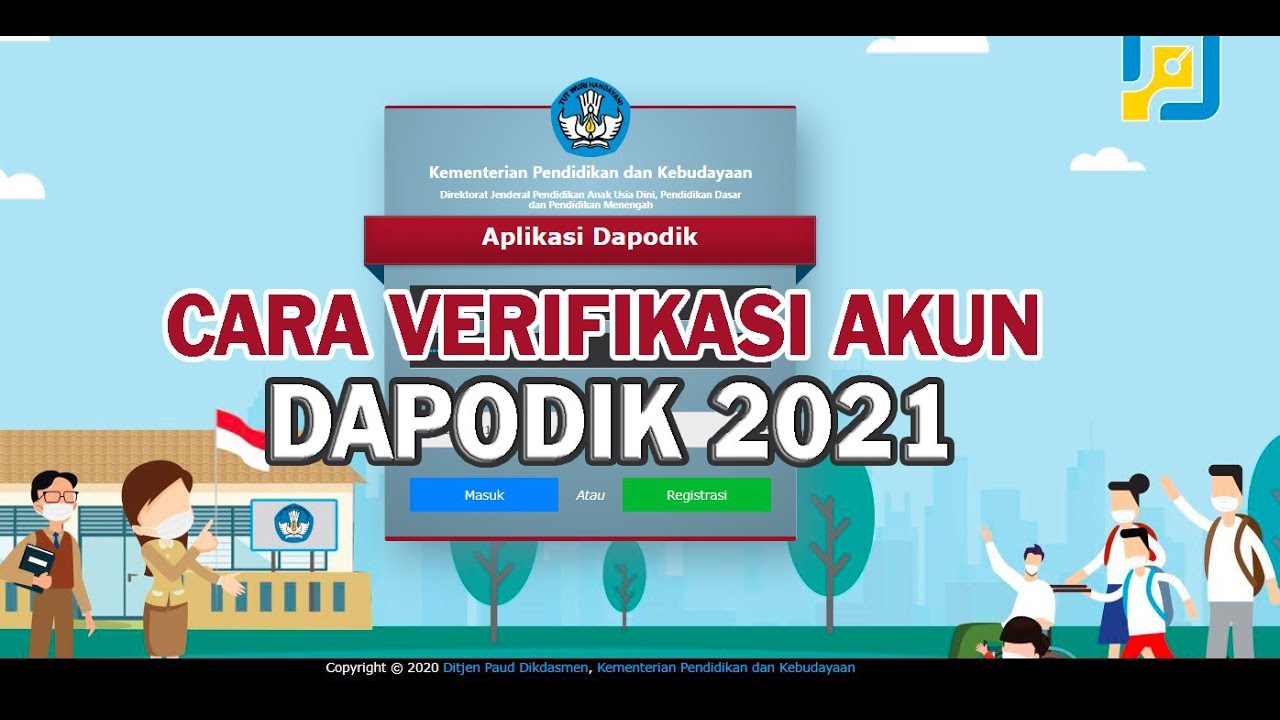 CARA CEPAT VERIFIKASI AKUN DAPODIK 2021 - YouTube