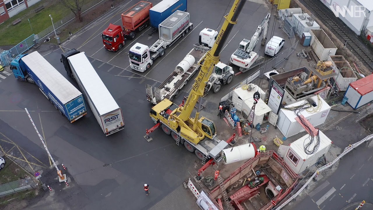 Großbaustelle Renkerstraße: Vortrieb-Video