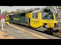 Class 70s passing through Micheldever, SWML, 19/2/2025 | Boom Trainspots