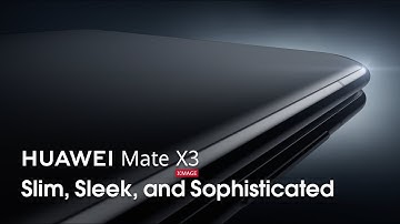 #HUAWEIMateX3 - the perfect blend of form and function.