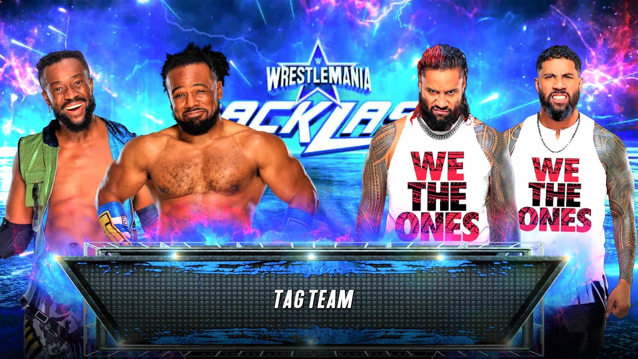 Xavier Woods & Kofi Kingston vs Jimmy & Jey Uso | WWE 2K23 | Ultra Realistic Graphics 4K [RTX 4090]
