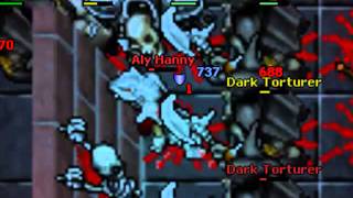 Test Server Tibia 2014 - Visitando varios lugares