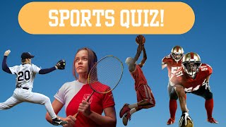 SPORT QUIZ GAME | 40 Sports Questions and Answers | USA And UK Sports | #sportsquiz | @QuizBlitz_