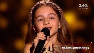 Polina Zagnoy "Namalyu tobi zori" - Blind Audition - Voice.Kids - season 3