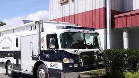 EVI custom 23-Ft. Tactical Command Vehicle