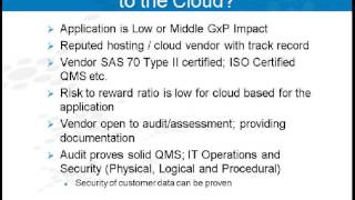 Life Sciences in the Cloud Office 365 Recording 11032011 screenshot 5