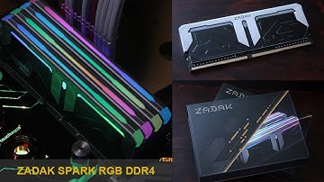 ZADAK SPARK RGB DDR4 Memory First look 【New Products】