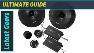 KICKER 46CSS654 6.5" 600 Watt Component Speakers – Unleashing Supreme Audio Performance in