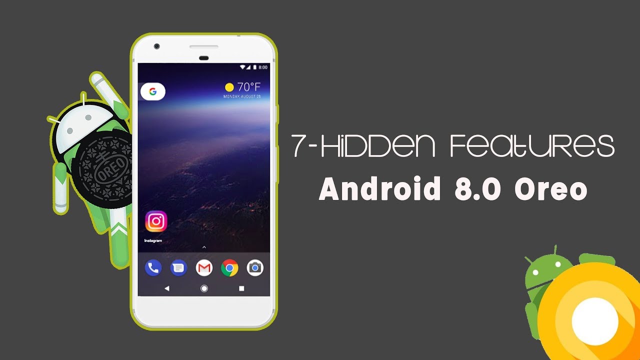 7 Lesser Known Hidden Android Oreo 8.0 Features - YouTube