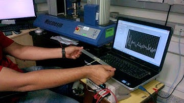 piezoelectric PVDF film sensor for strain/ deformation sensing using source meter