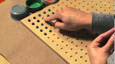 Square Root Answers and Amounts (Montessori Math Demonstrations)