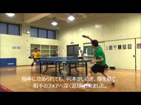 バネットの卓球関連動画（ラリー戦で相手をくずす）