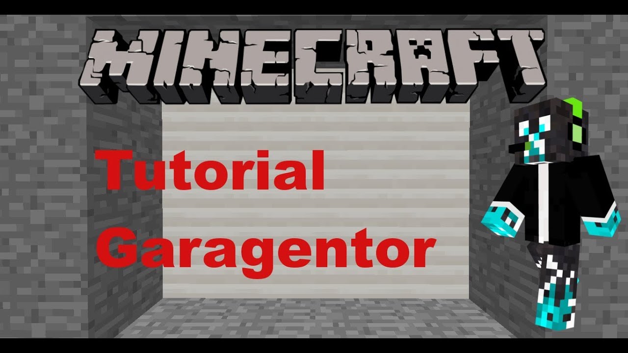 Tutorial Garagentor in [MINECRAFT] - YouTube