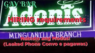 MVtv Skit:ADONIS gay bar Hiring Scheme Na Bisto Phone Convo Nigawas