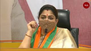 Khushboo quits Congress, joins BJP