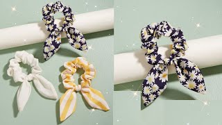 Scrunchie  Tutorial / How to Make Hair Band From Cloth