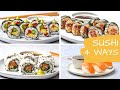 4 Easy Sushi Recipes - How To Make Sushi At Home Like A Pro - Blondelish