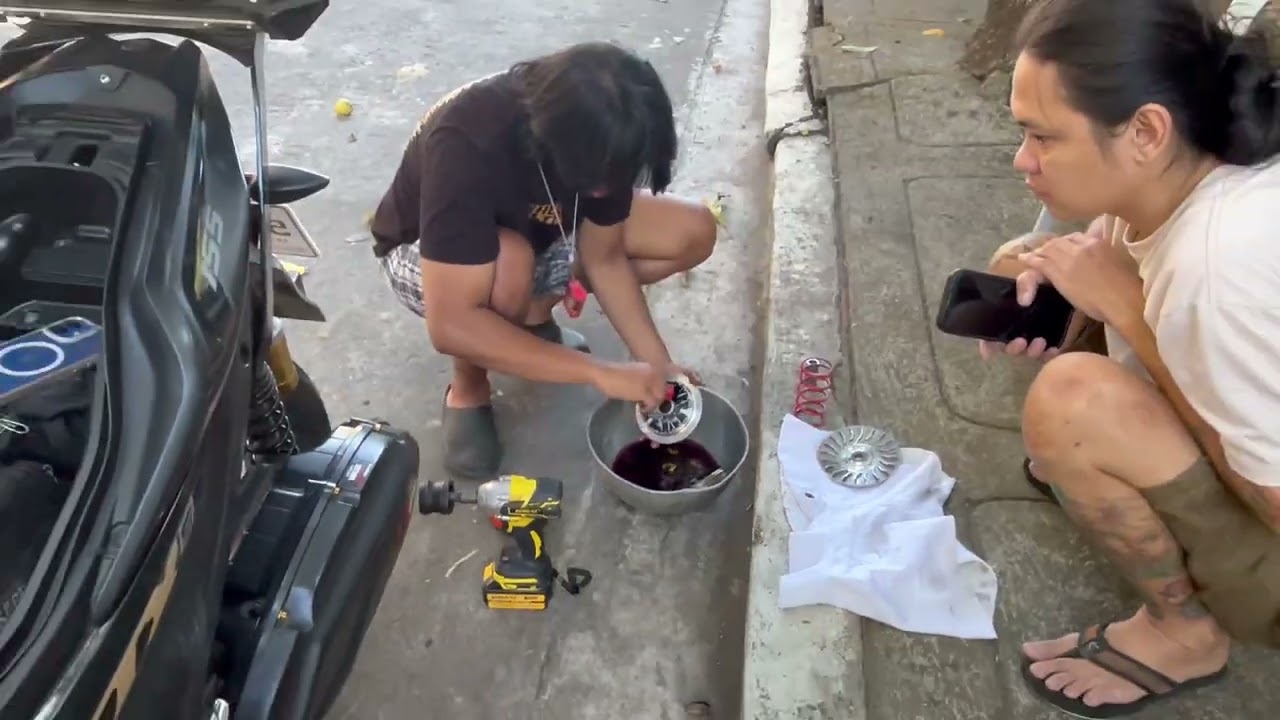 Aerox 155 - CVT cleaning | Reset/Relearn ECU