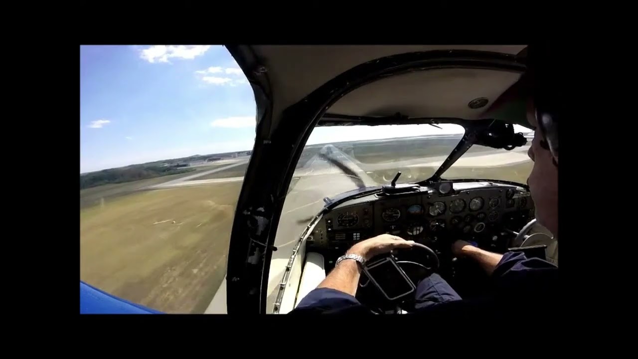 landing a private airplane at Andrews Air force Base.