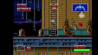 Megadrive Game: Alien 3 (constant top-up of 500 points from killing regenerating face huggers)