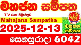 Mahajana Sampatha 6042 2025.12.13 Today Nlb Lottery Result අද මහජන සමපත ලතරය පරතඵල Show
