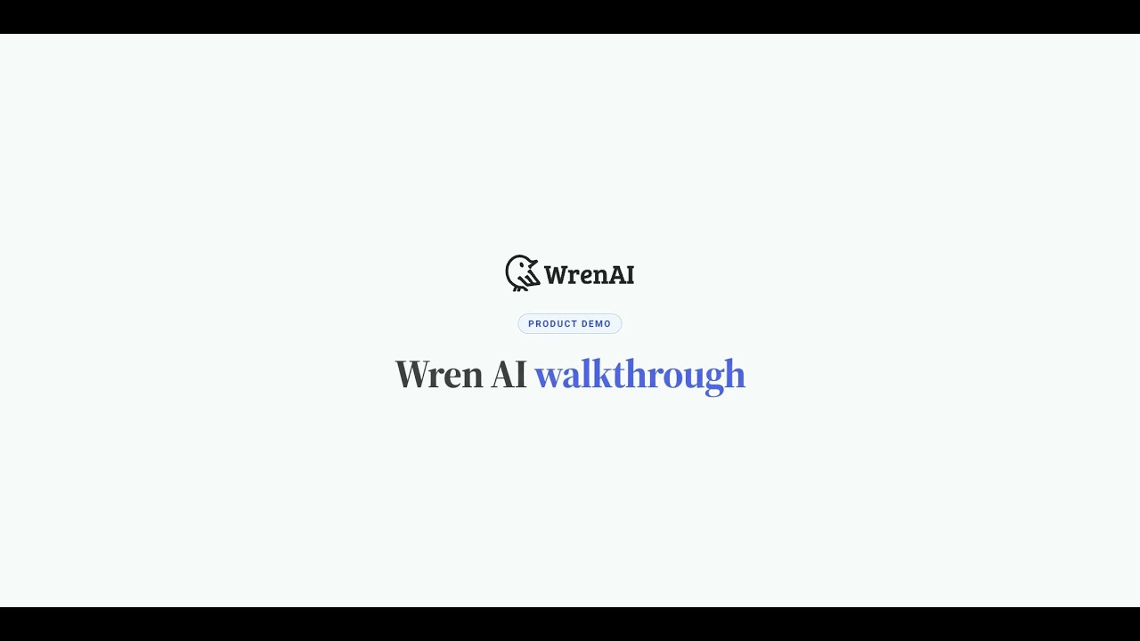 Wren AI: The Context Layer That Teaches AI Agents Your Database