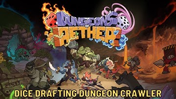 Fresh NEW Dice Drafting Roguelite Dungeon Crawler - Dungeons of Aether