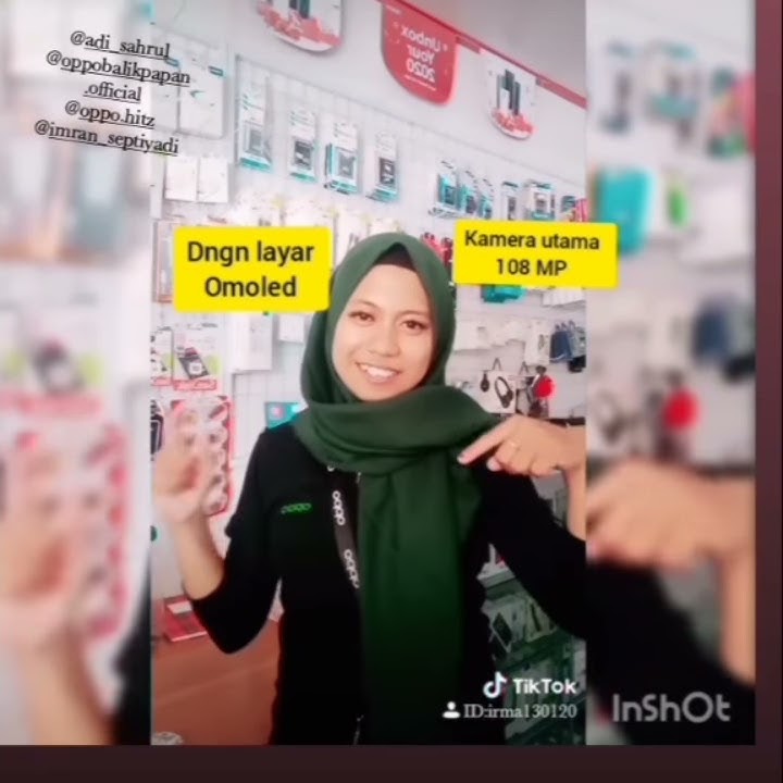 Tiktok Promotor oppo reno3