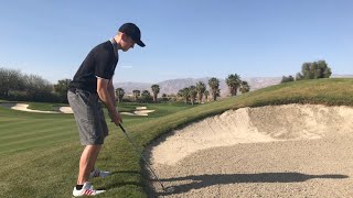 *INSANE HOLEOUT!* - Junior Golfer - Course Vlog in Palm Springs