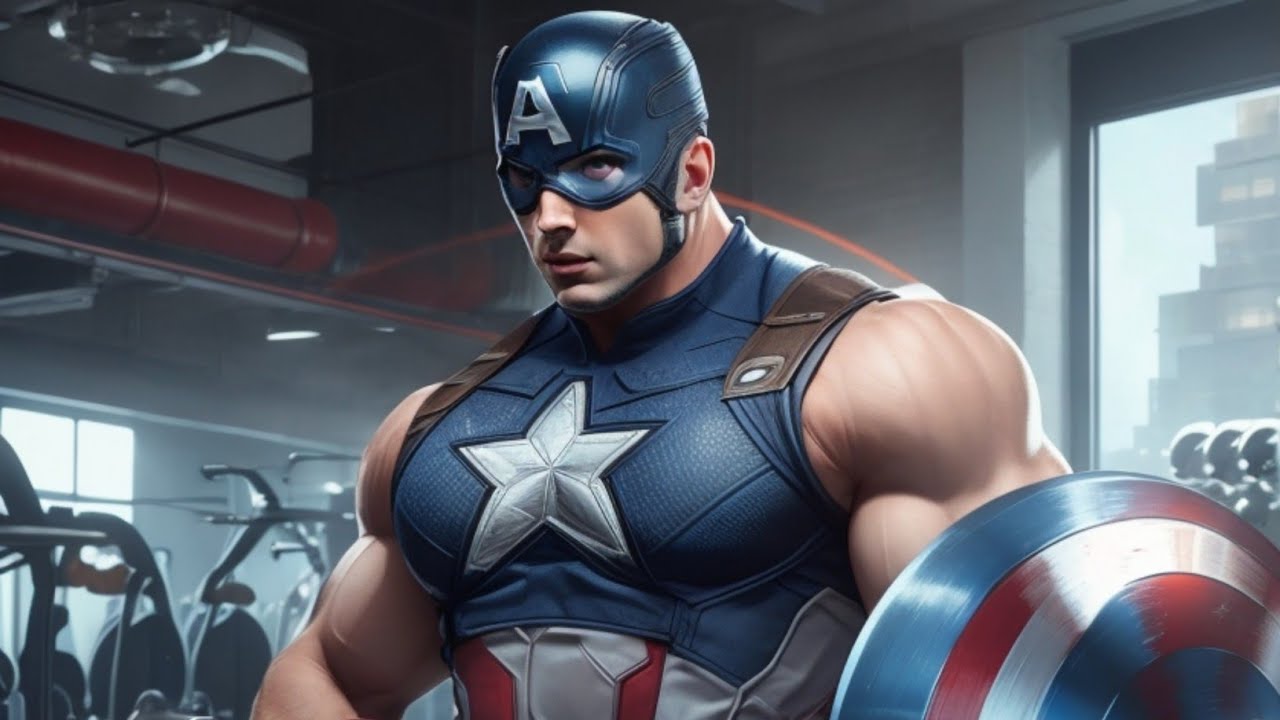 Muscular Superheroes!