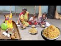 santali tribe women daily routine!!she can also cook EGG CHAWMIN recipe like modern community style