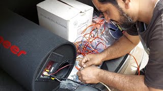 Pioneer Basstube With Inbuilt Amplifier Installation Pune