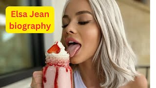 Elsa Jean | Elsa Jean Biography | AGE | HEIGHT | WEIGHT | family therapy | NET WORTH | elsa jean