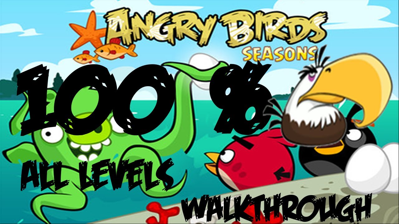 Angry Birds Seasons Piglantis 100 Mighty Eagle Walkthrough ALL LEVELS YouTube angry-birds-seasons-piglantis-100-mighty-eagle-walkthrough-all-levels-youtube