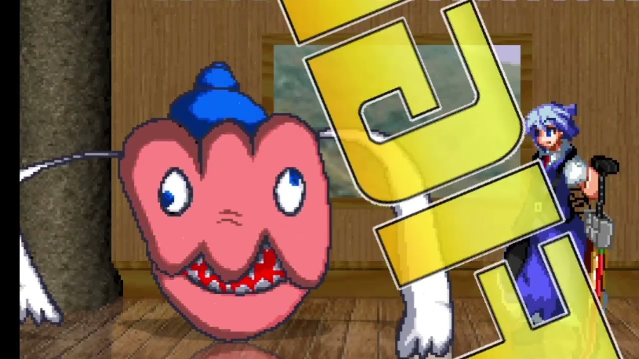 【MUGEN】グロスプーに食べられる東方キャラ達【リョナ】