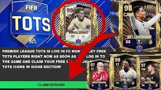 TOTS VINICIUS 98! FREE 97-99 LA LIGA TOTS PLAYERS FOR EVERYONE! FC MOBILE 24!