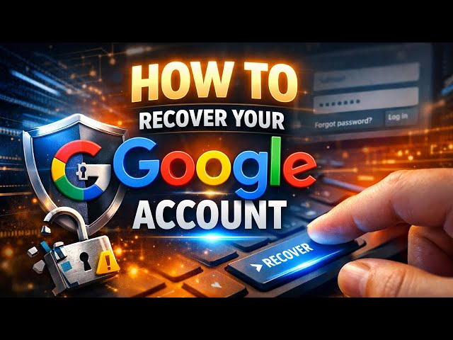 How to Recover your Google Account or Gmail (Step-by-Step Guide)