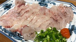 2日熟成 グレ メジナ の刺身 魚捌き修行 Pesce Crudo Dei Due Stagionati Youtube