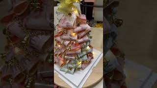 Money Christmas Tree | Fresh Flower Bouquet | 鲜花 ｜礼物 ｜ 每日配送 ｜ Huamama Singapore