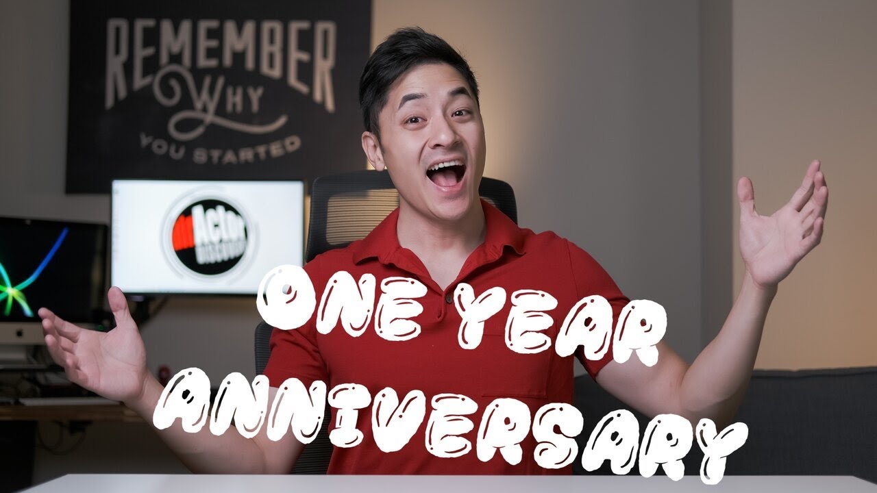 ONE YEAR ANNIVERSARY on YOUTUBE!
